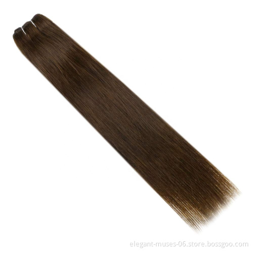 Wholesale synthetic bundle hair braids double protein filam hair extensions Silky Straight synthetic Hair Weaves vendor